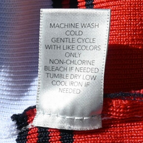 CJ Banks Multicolor Stripes Open Front Cardigan Sweater Women's Plus Size 1X - Picture 12 of 12